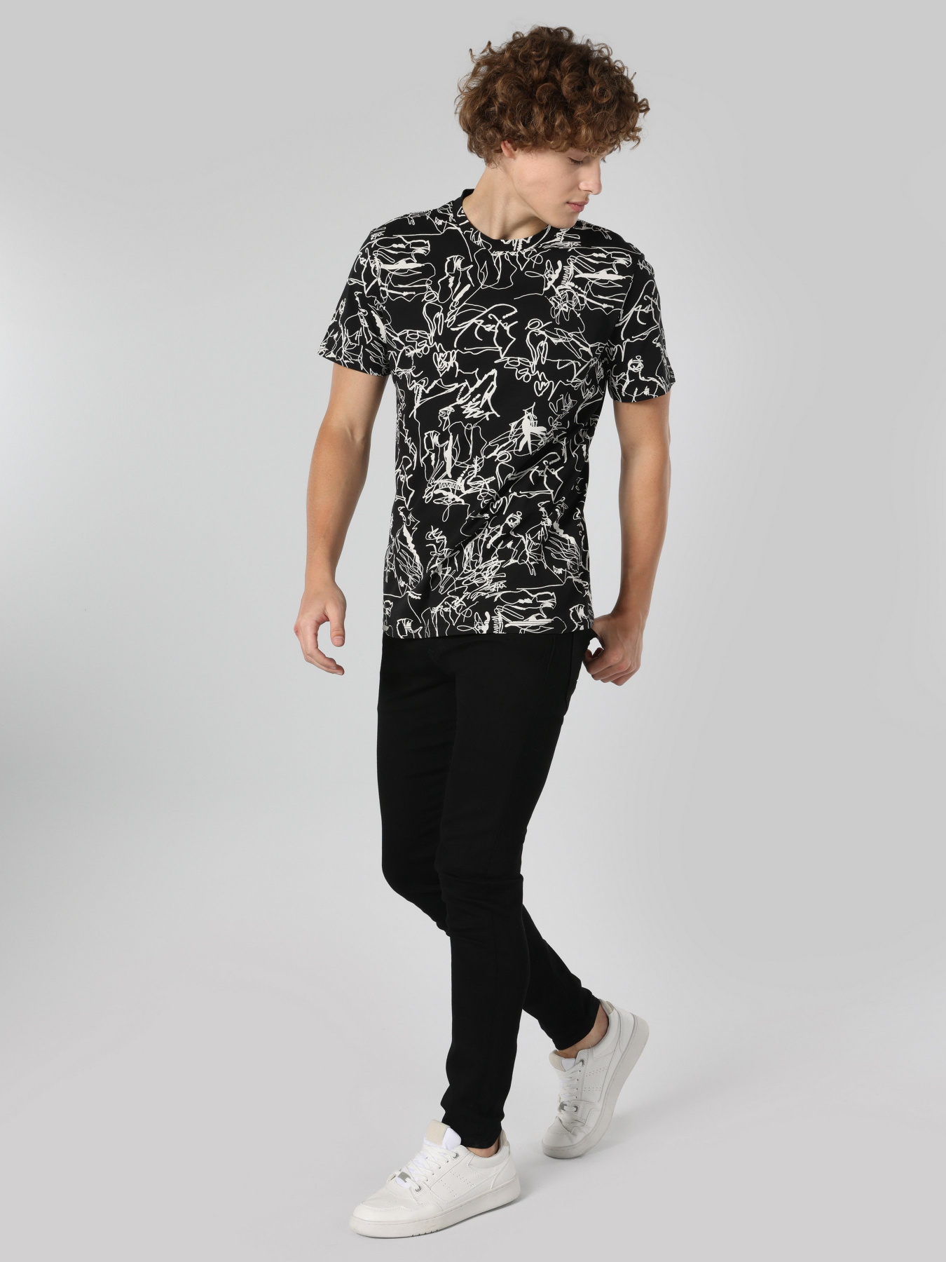 Футболка Colin’s модель CL1063161BLK Фото