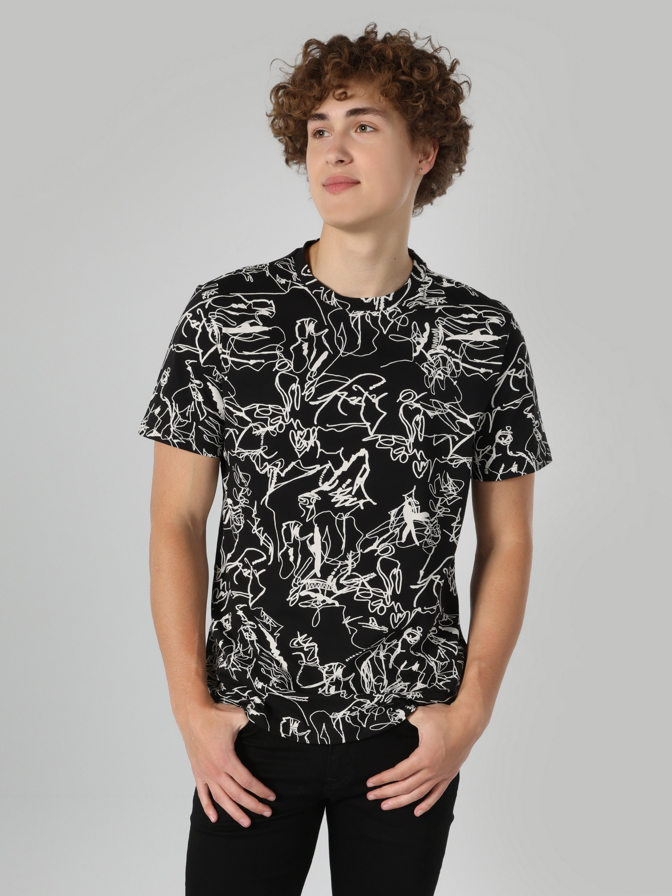 Футболка Colin’s модель CL1063161BLK Фото