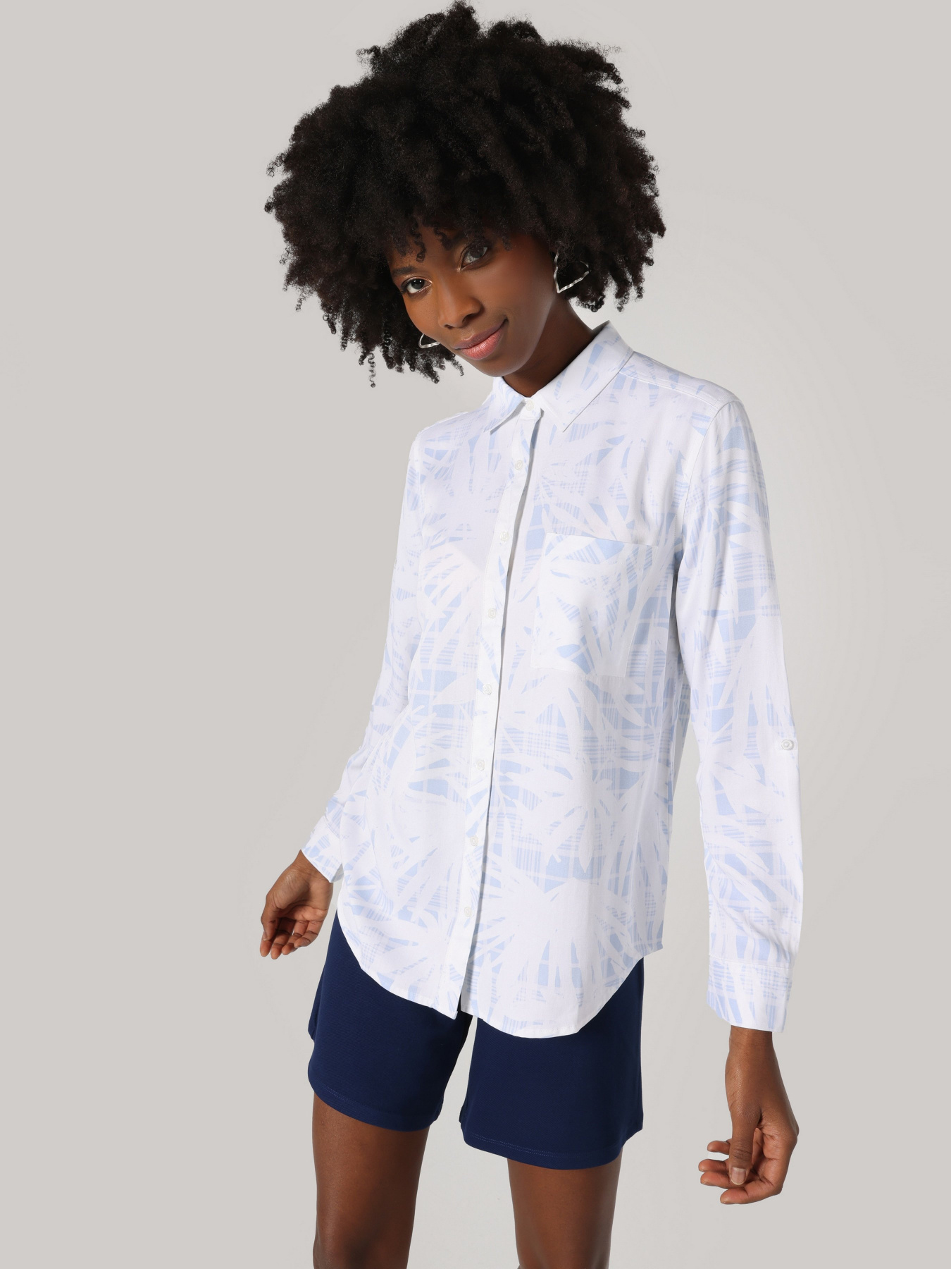 Рубашка повседневная Colin’s модель CL1063166BLE Фото