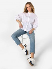 Рубашка повседневная Colin’s модель CL1063169WHT Фото