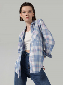 Рубашка повседневная Colin’s модель CL1063174BLE Рубашка повседневная Colin’s модель CL1063174BLE Фото