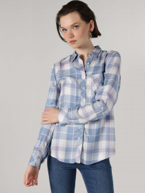 Рубашка повседневная Colin’s модель CL1063174BLE Рубашка повседневная Colin’s модель CL1063174BLE Фото