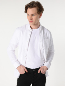 Сорочка Colin’s модель CL1063192WHT Фото