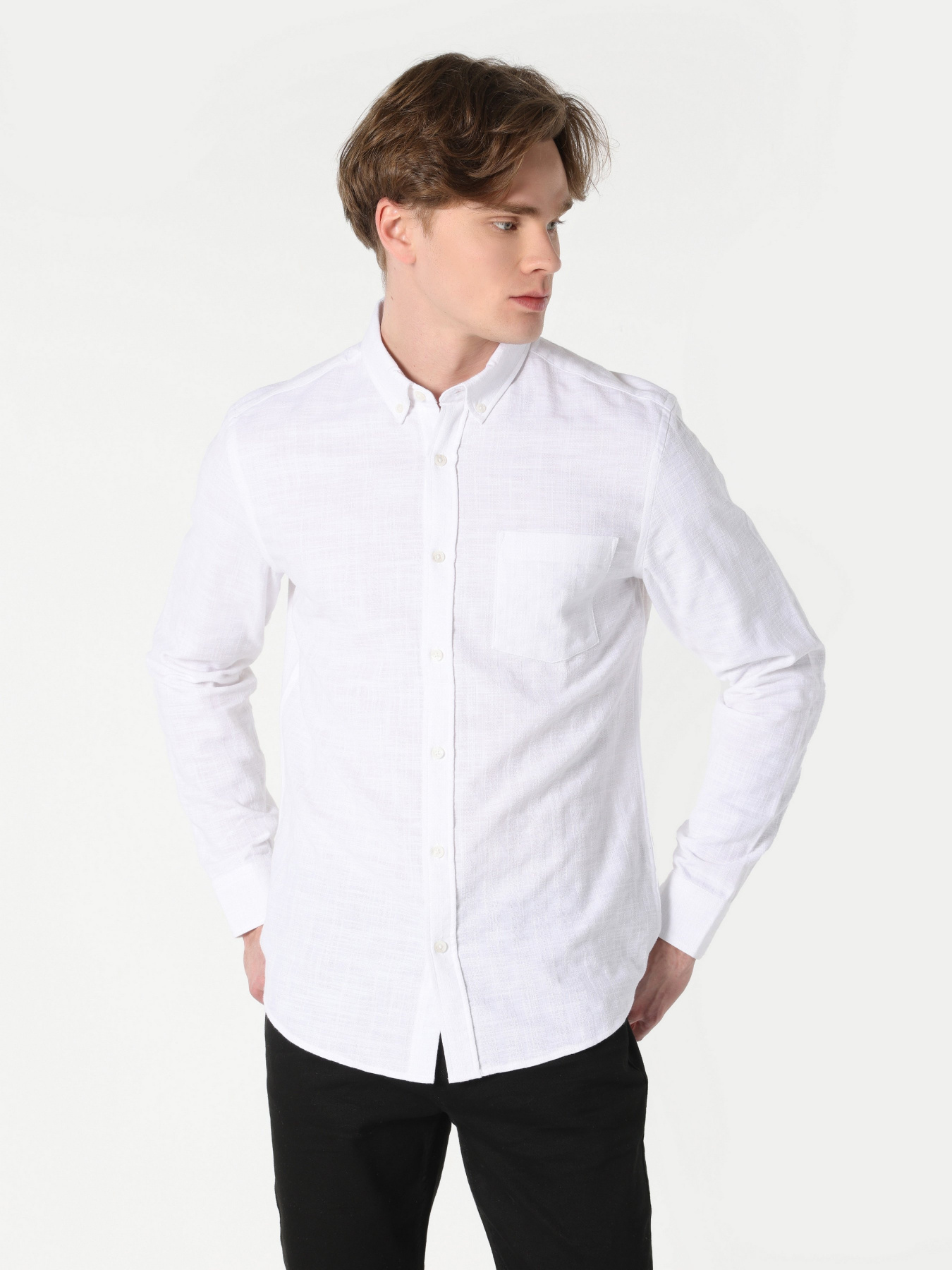 Сорочка повсякденна Colin’s модель CL1063192WHT Фото