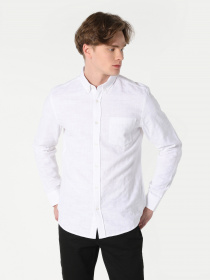 Сорочка повсякденна Colin’s модель CL1063192WHT Фото