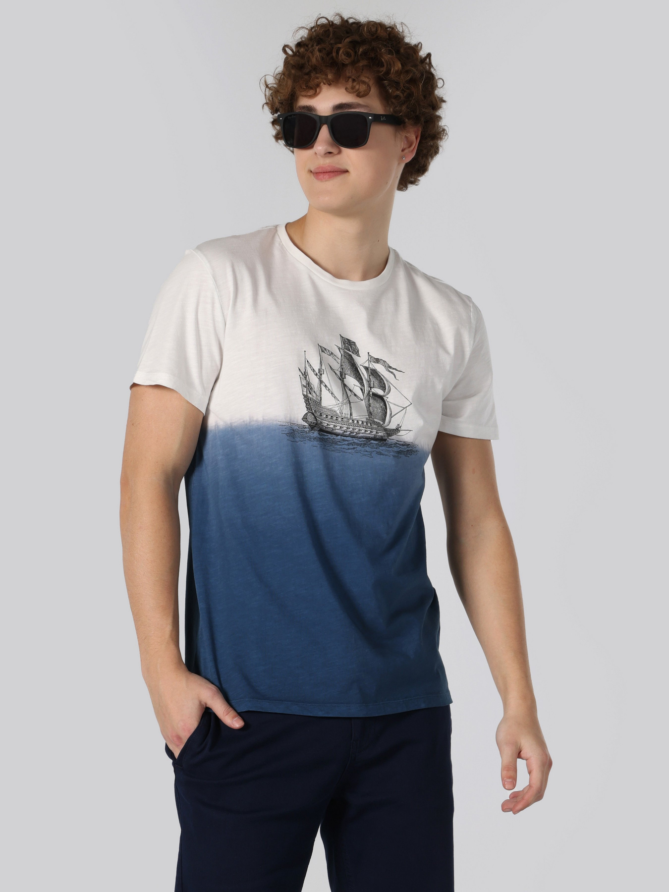 Футболка Colin’s модель CL1063199BLE Фото