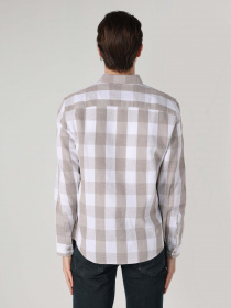 Рубашка повседневная Colin’s модель CL1063205BEI Фото