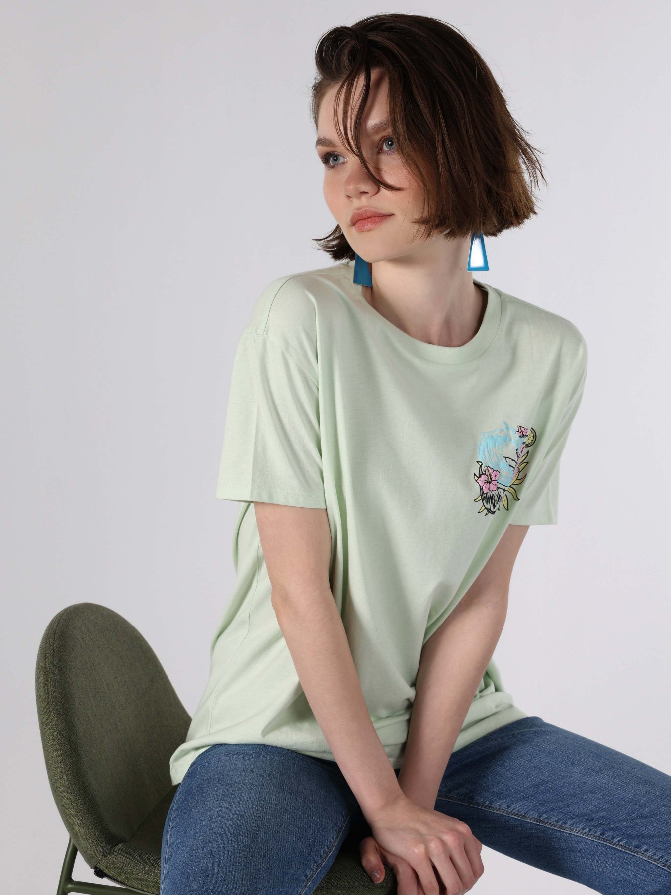 Футболка Colin’s модель CL1063227MGR Фото