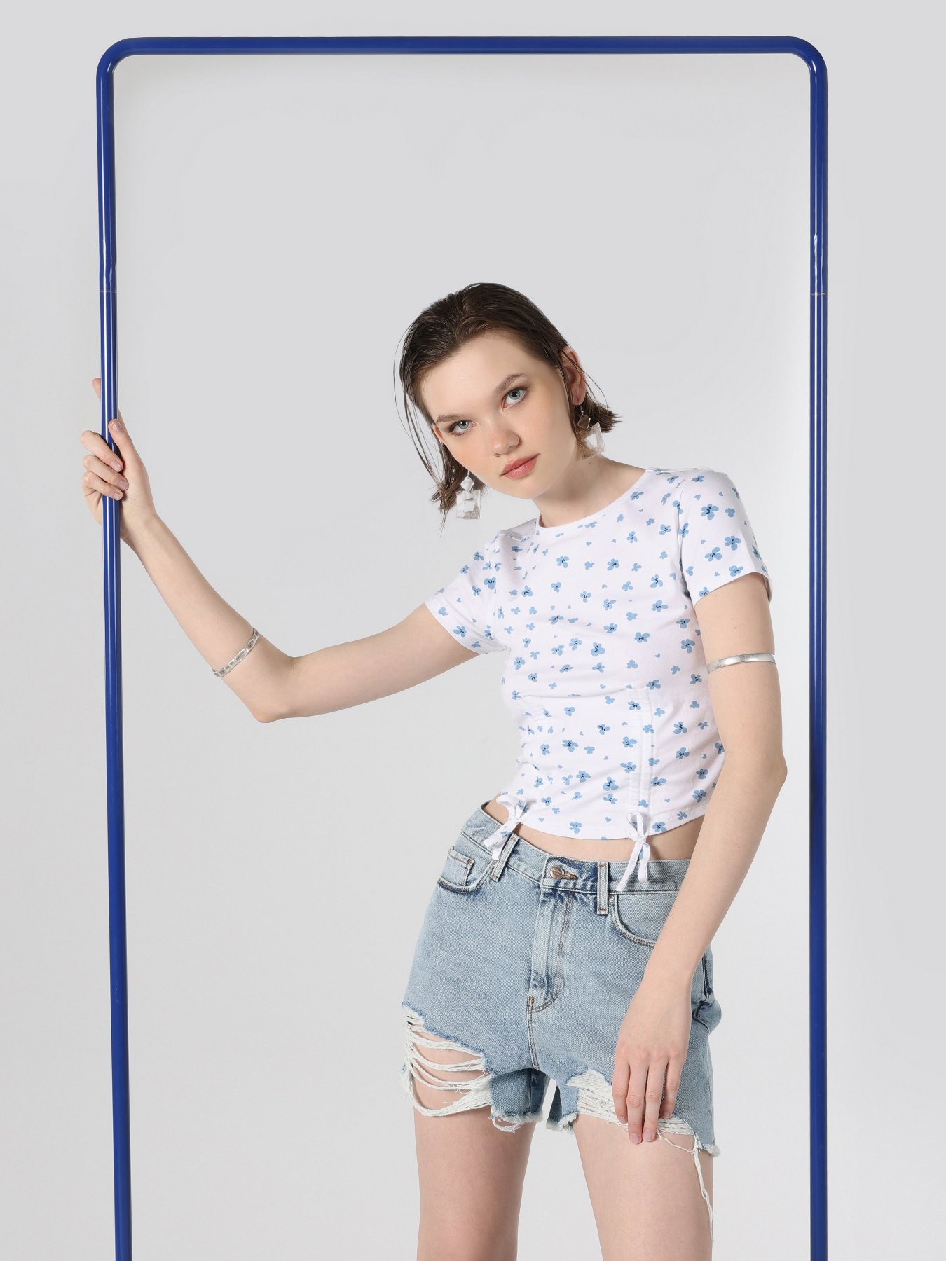 Футболка Colin’s модель CL1063244WHT Фото