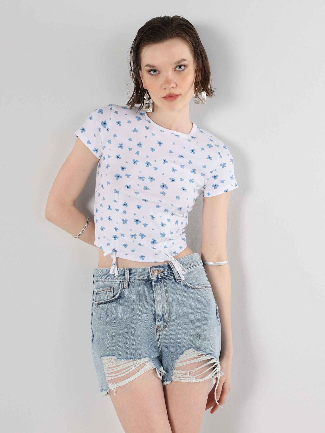 Футболка Colin’s модель CL1063244WHT Фото