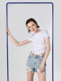 Футболка Colin’s модель CL1063244WHT Фото