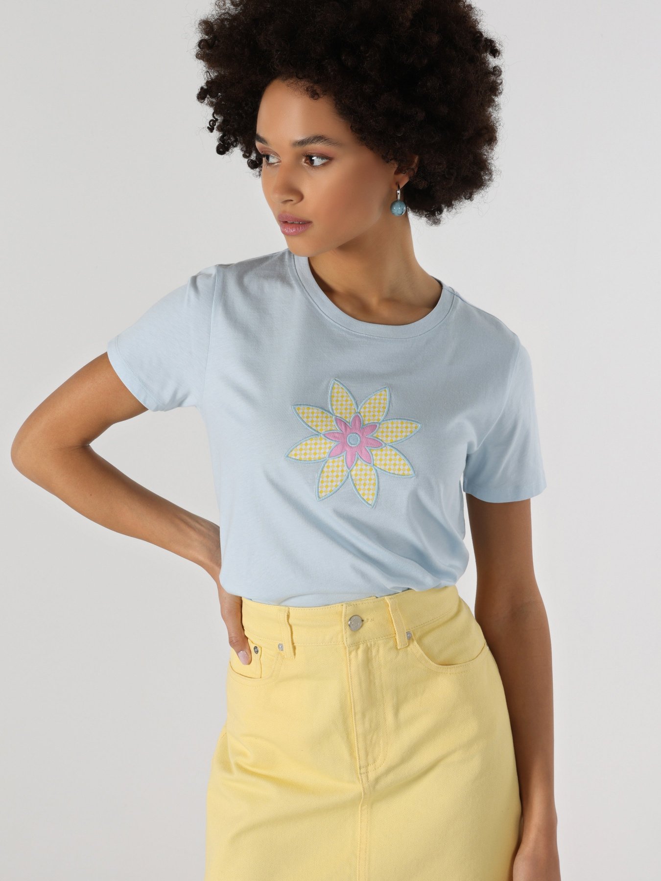 Футболка Colin’s модель CL1063254LBL Фото