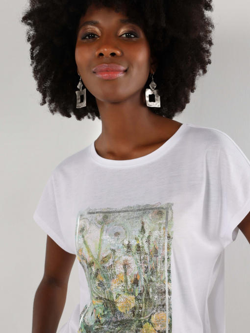 Футболка Colin’s модель CL1063294WHT Фото