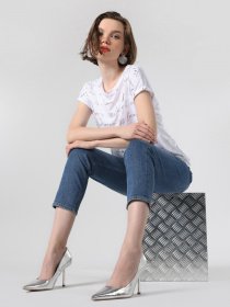 Футболка Colin’s модель CL1063317WHT Фото