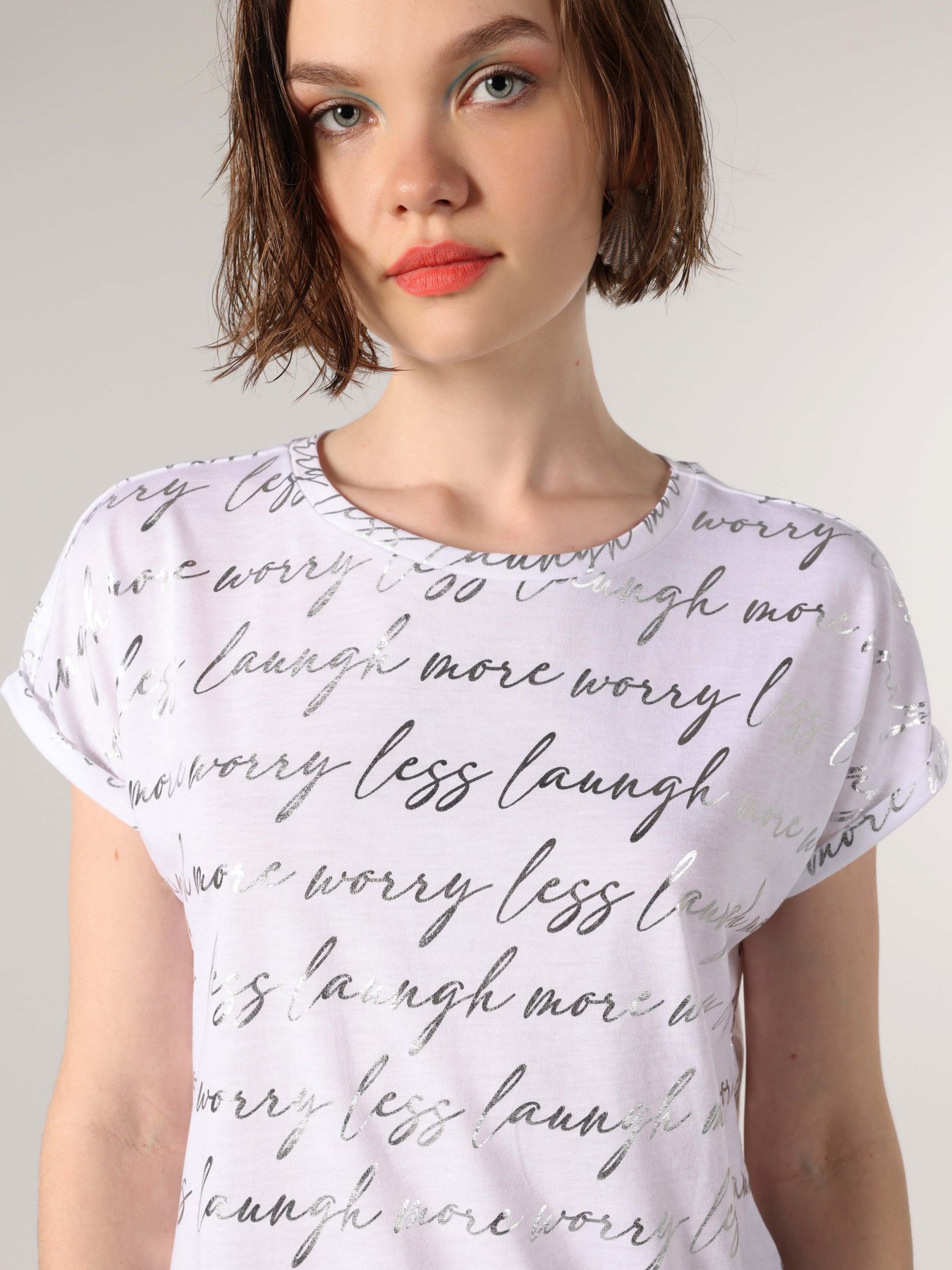 Футболка Colin’s модель CL1063317WHT Фото