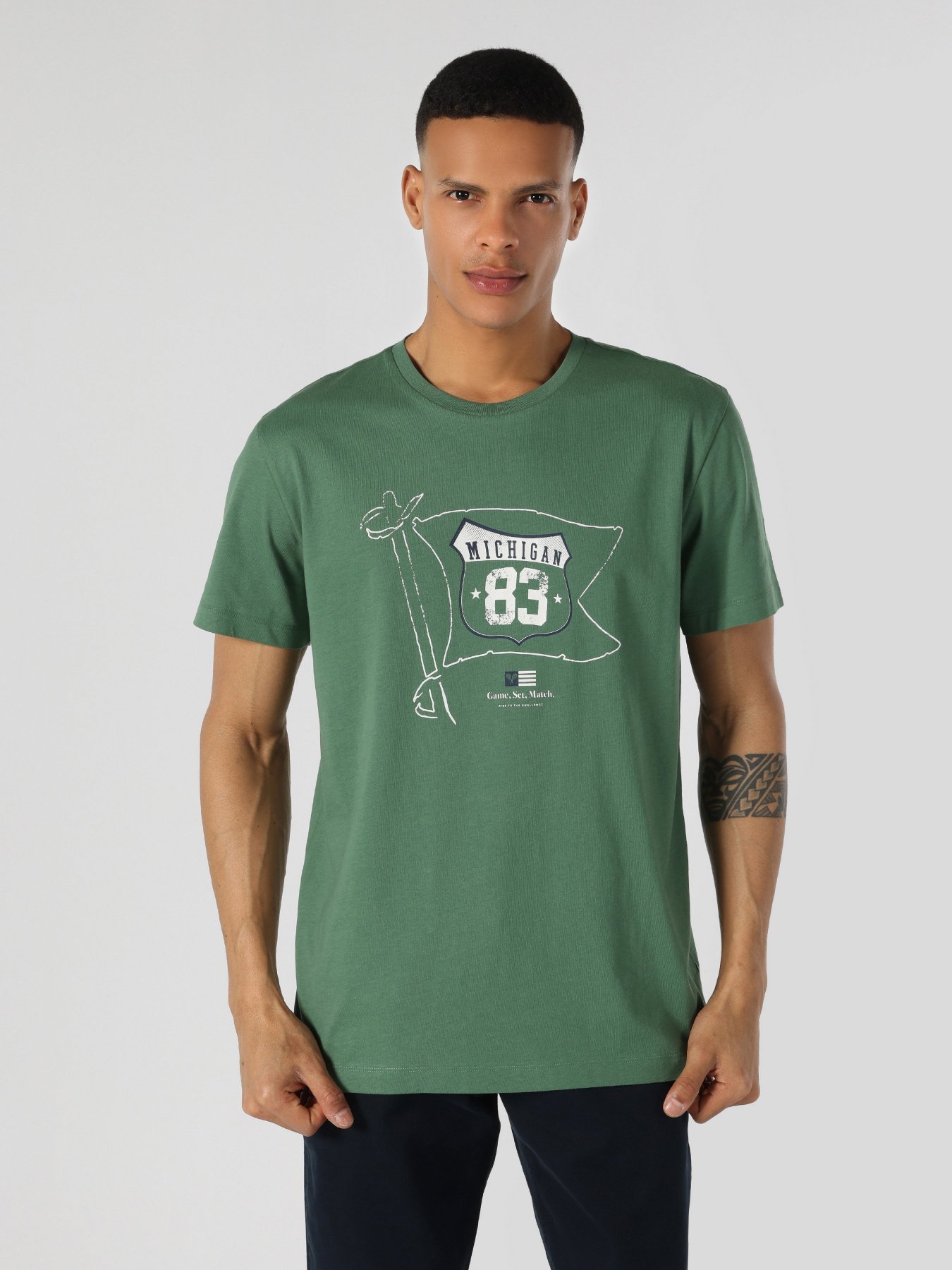 Футболка Colin’s модель CL1063359FGR Фото