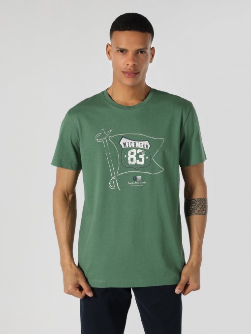 Футболка Colin’s модель CL1063359FGR Фото