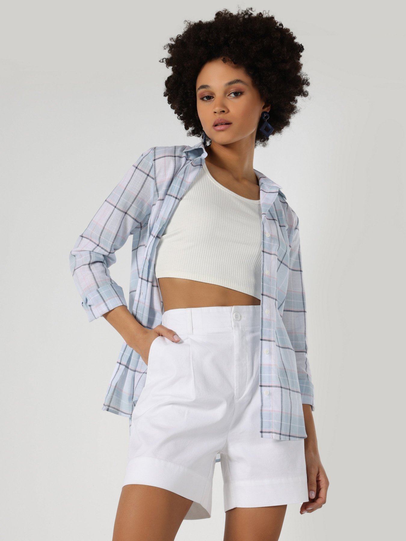 Рубашка повседневная Colin’s модель CL1063374BLE Фото