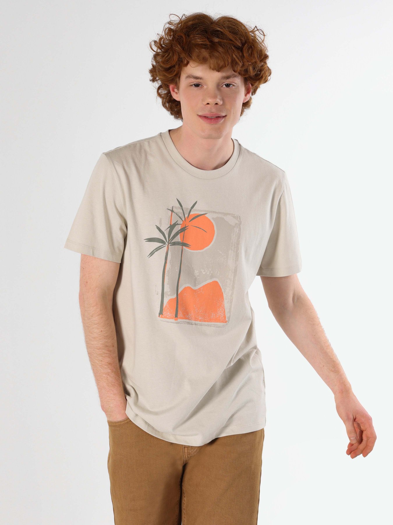 Футболка Colin’s модель CL1063382LBG Фото