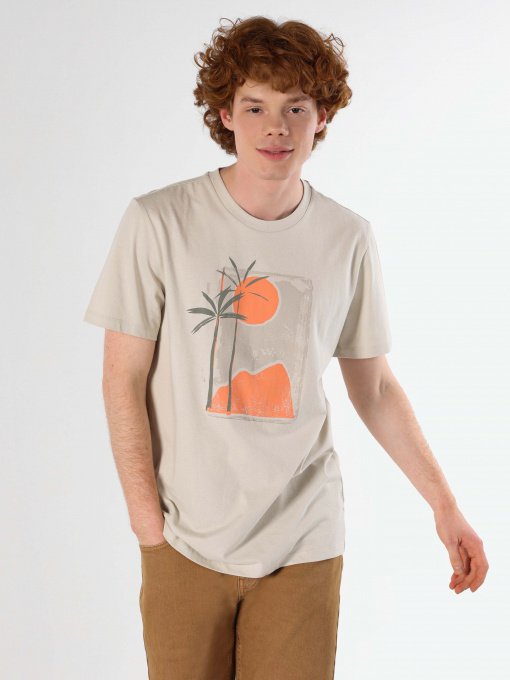 Футболка Colin’s модель CL1063382LBG Фото