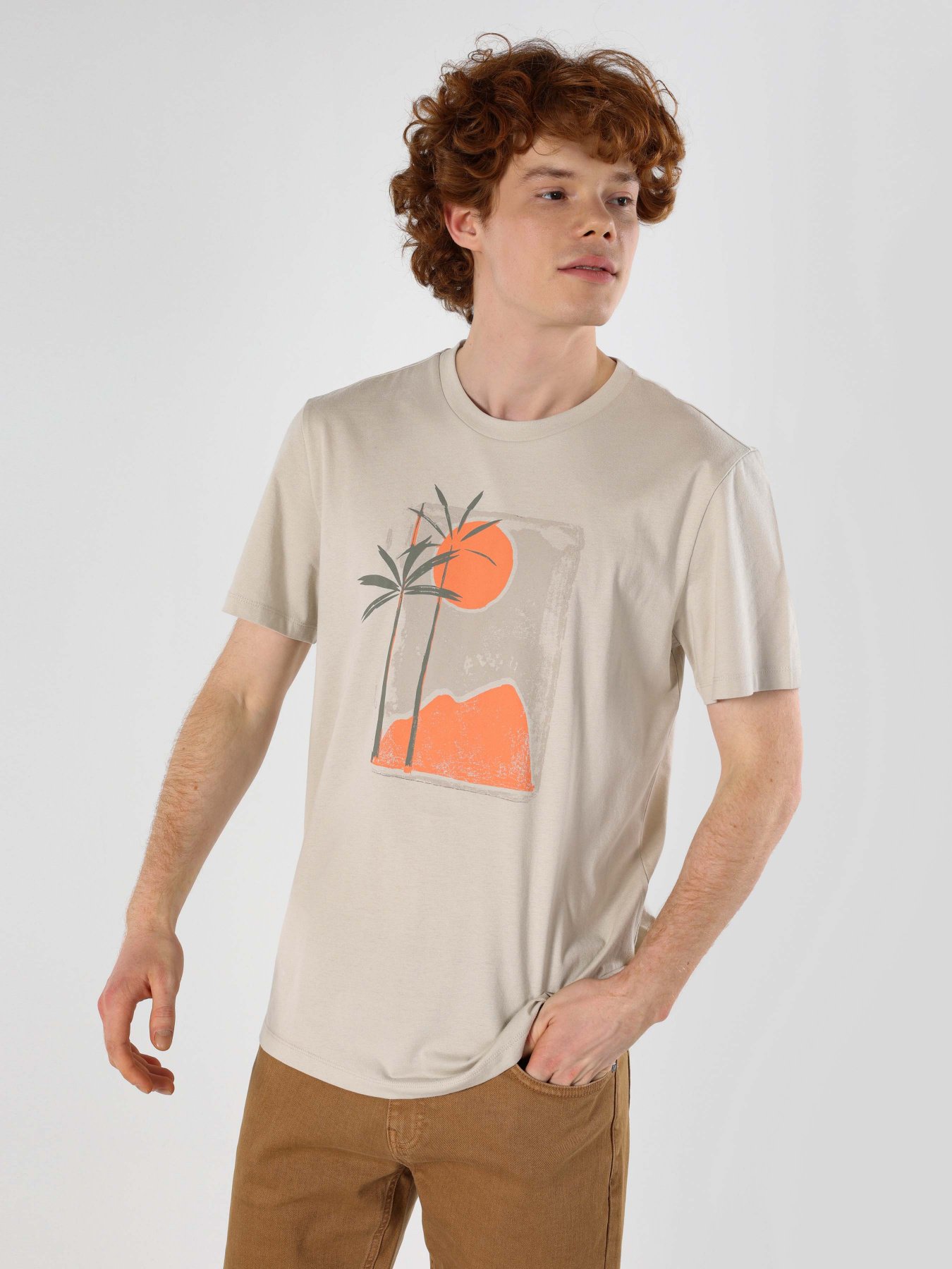 Футболка Colin’s модель CL1063382LBG Фото