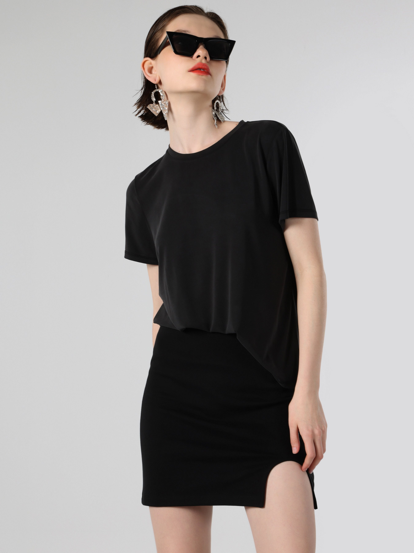 Футболка Colin’s модель CL1063418BLK Фото