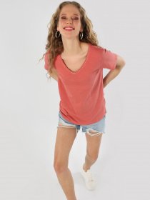 Футболка Colin’s модель CL1063419COR Футболка Colin’s модель CL1063419COR Фото