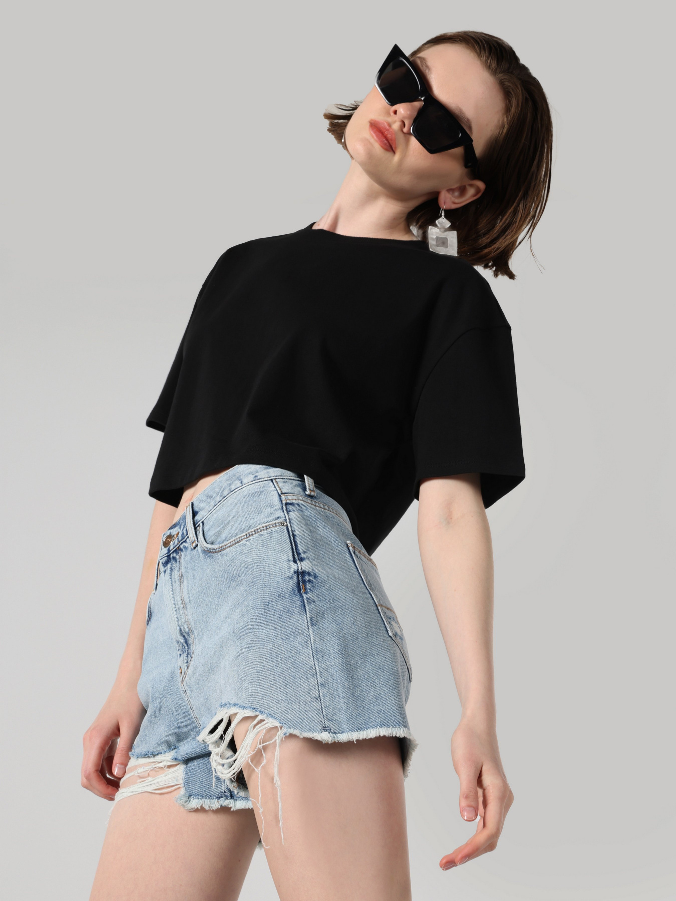 Футболка Colin’s модель CL1063420BLK Фото