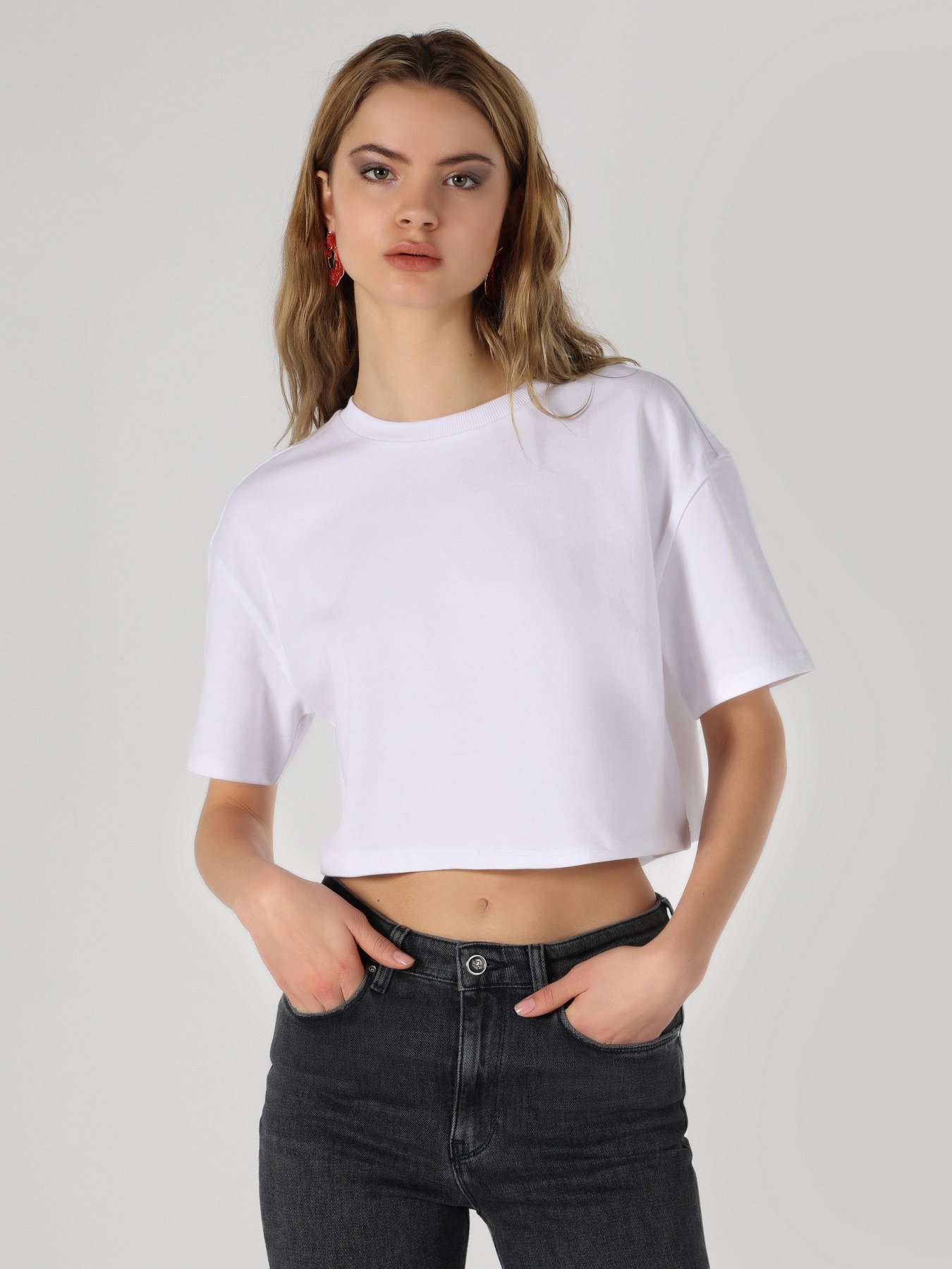 Футболка Colin’s модель CL1063420WHT Фото