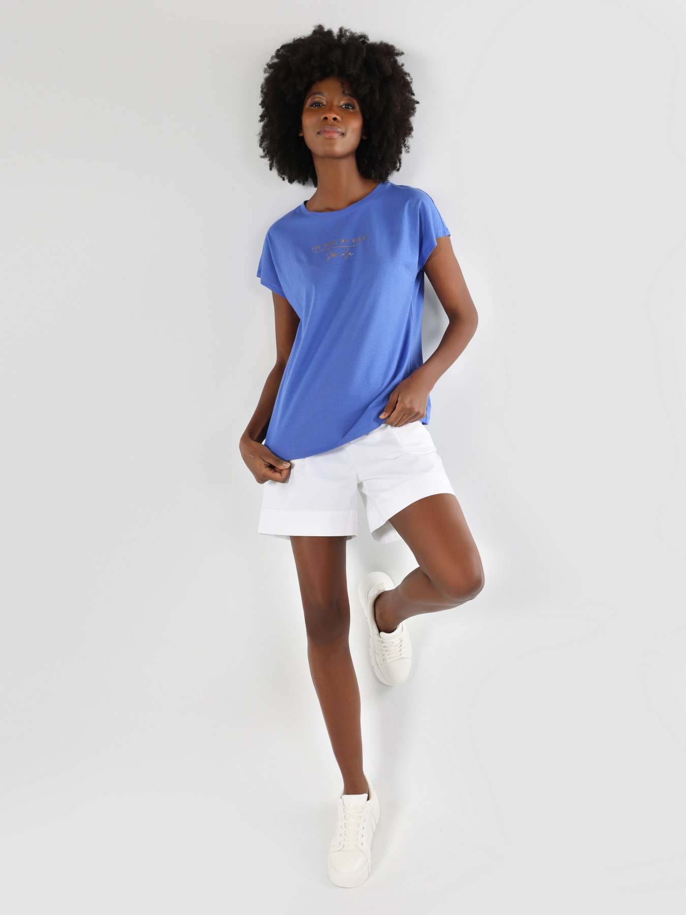 Футболка Colin’s модель CL1063430VIO Фото