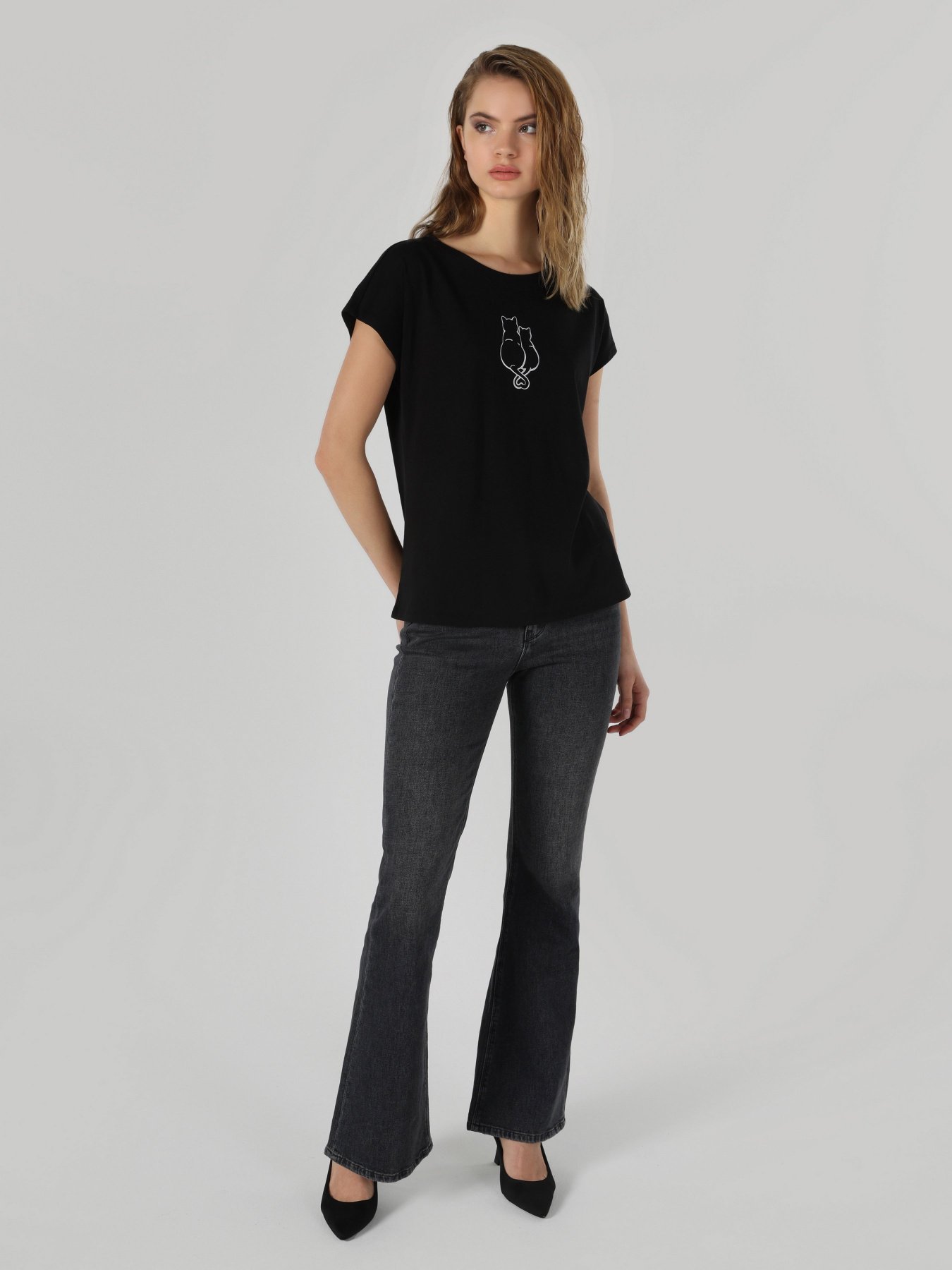 Футболка Colin’s модель CL1063438BLK Фото