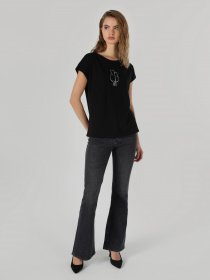 Футболка Colin’s модель CL1063438BLK Фото