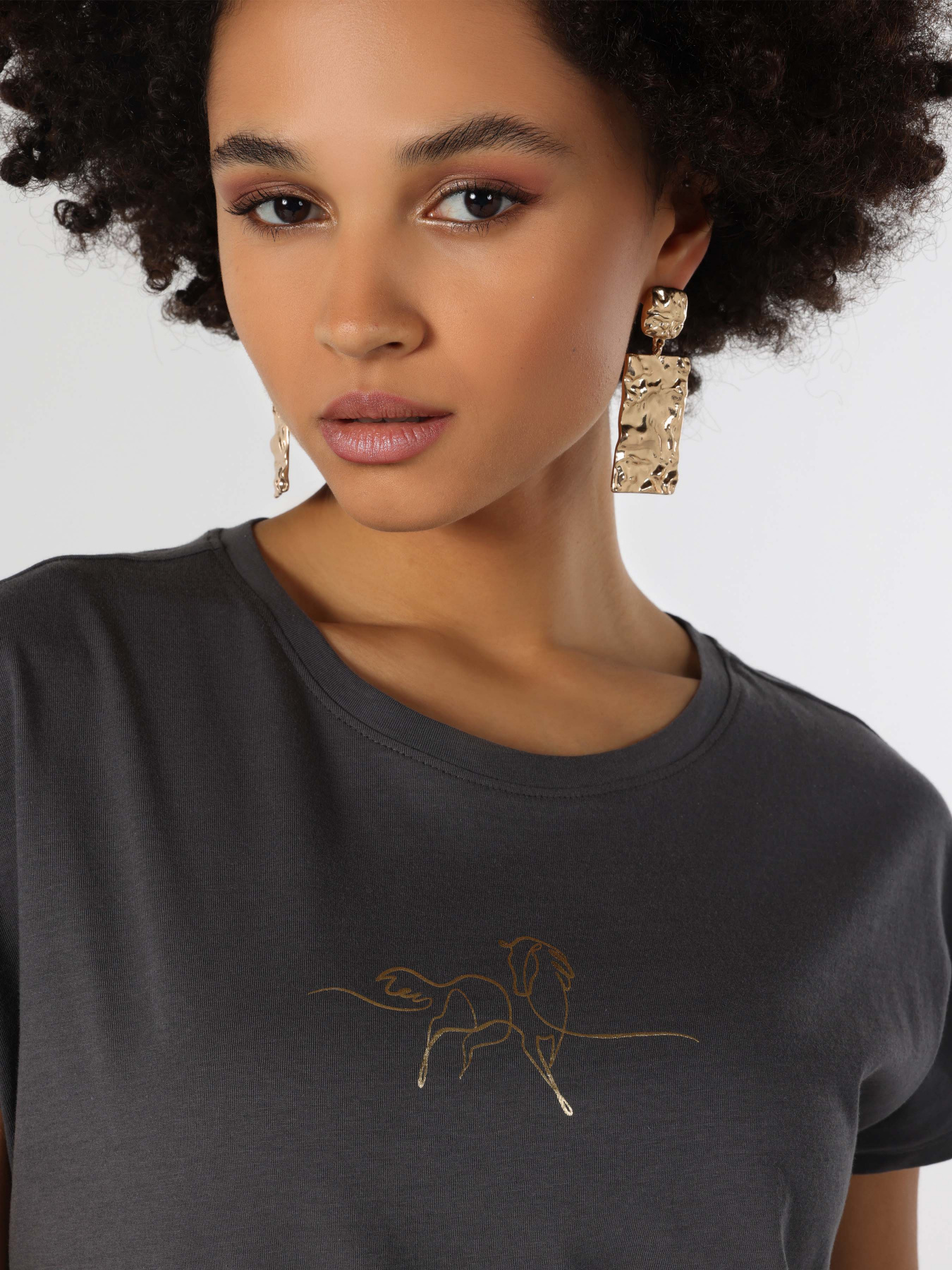 Футболка Colin’s модель CL1063439ANT Фото