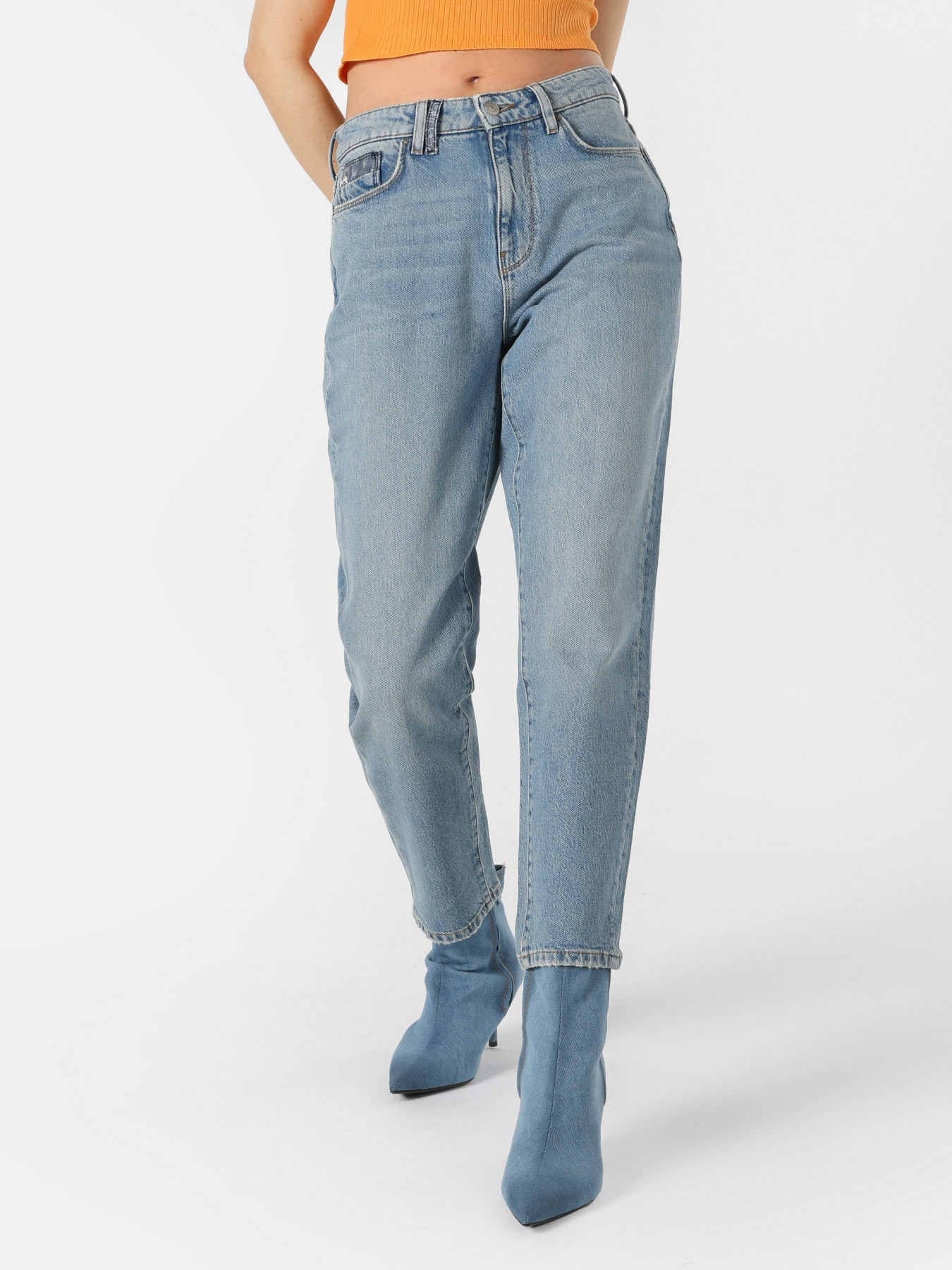 Прямые джинсы Colin’s 896 Maria модель CL1063498DN42505 Фото