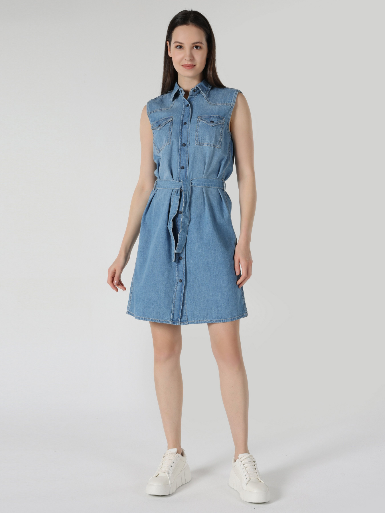 Платье мини Colin’s модель CL1063508DN42513 Фото