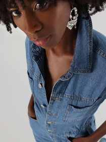 Джинсовый комбинезон Colin’s модель CL1063521DN01883 Фото