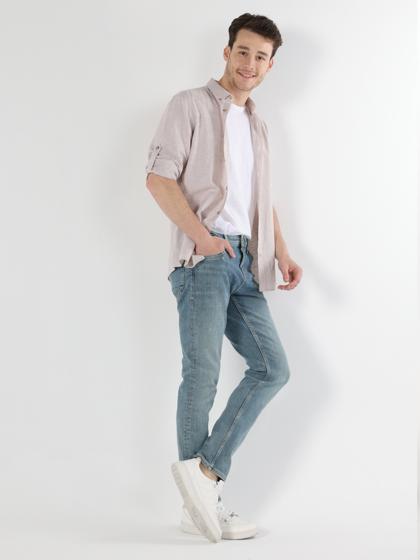 Прямые джинсы Colin’s 044 Karl модель CL1063524DN04276 Фото