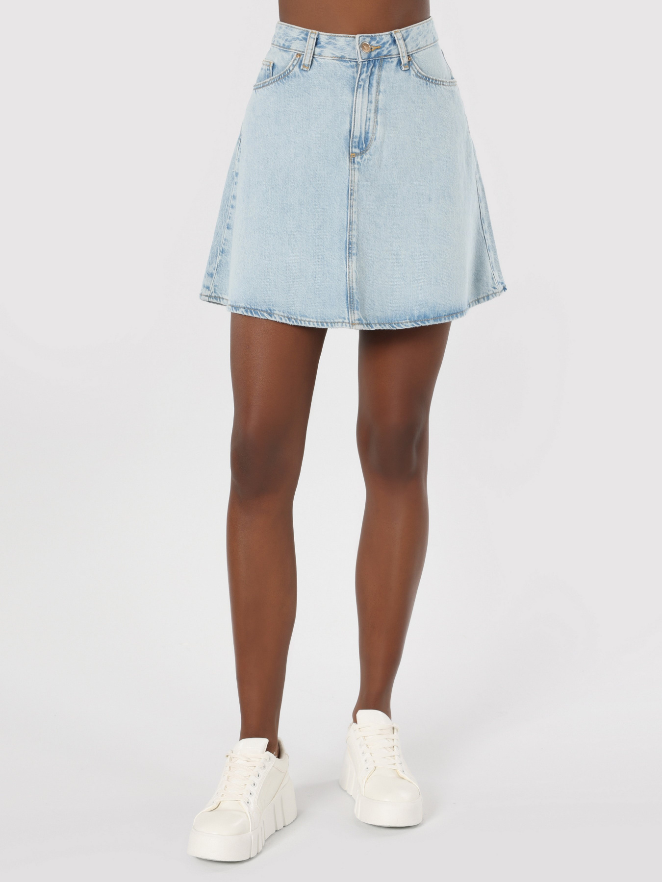 Спідниця міні Colin’s модель CL1063559DN42550 Спідниця міні Colin’s модель CL1063559DN42550 Фото