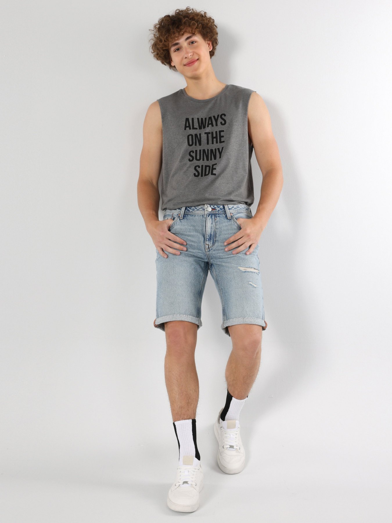 Джинсові шорти Colin’s модель CL1063600DN08506 Фото