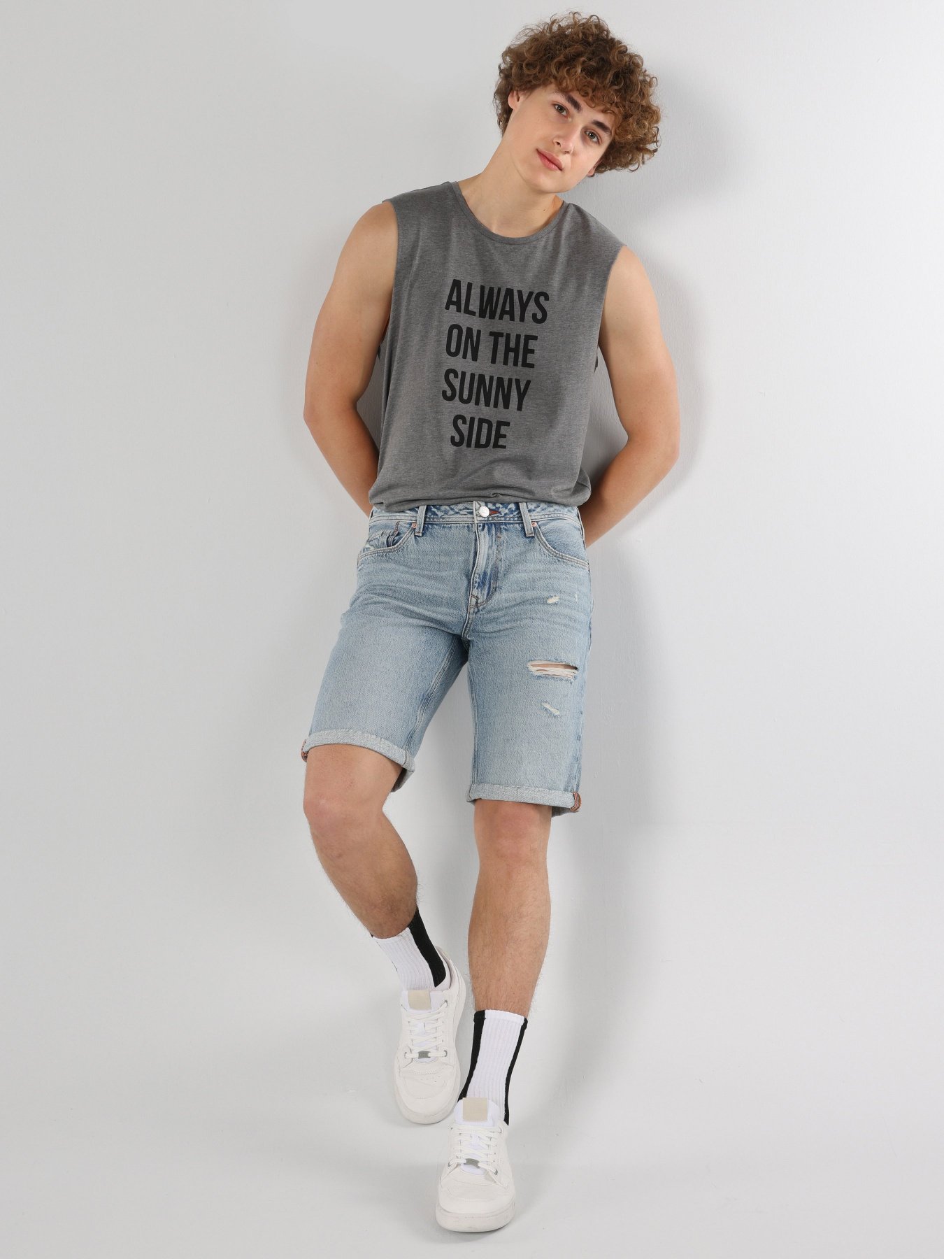 Джинсові шорти Colin’s модель CL1063600DN08506 Фото