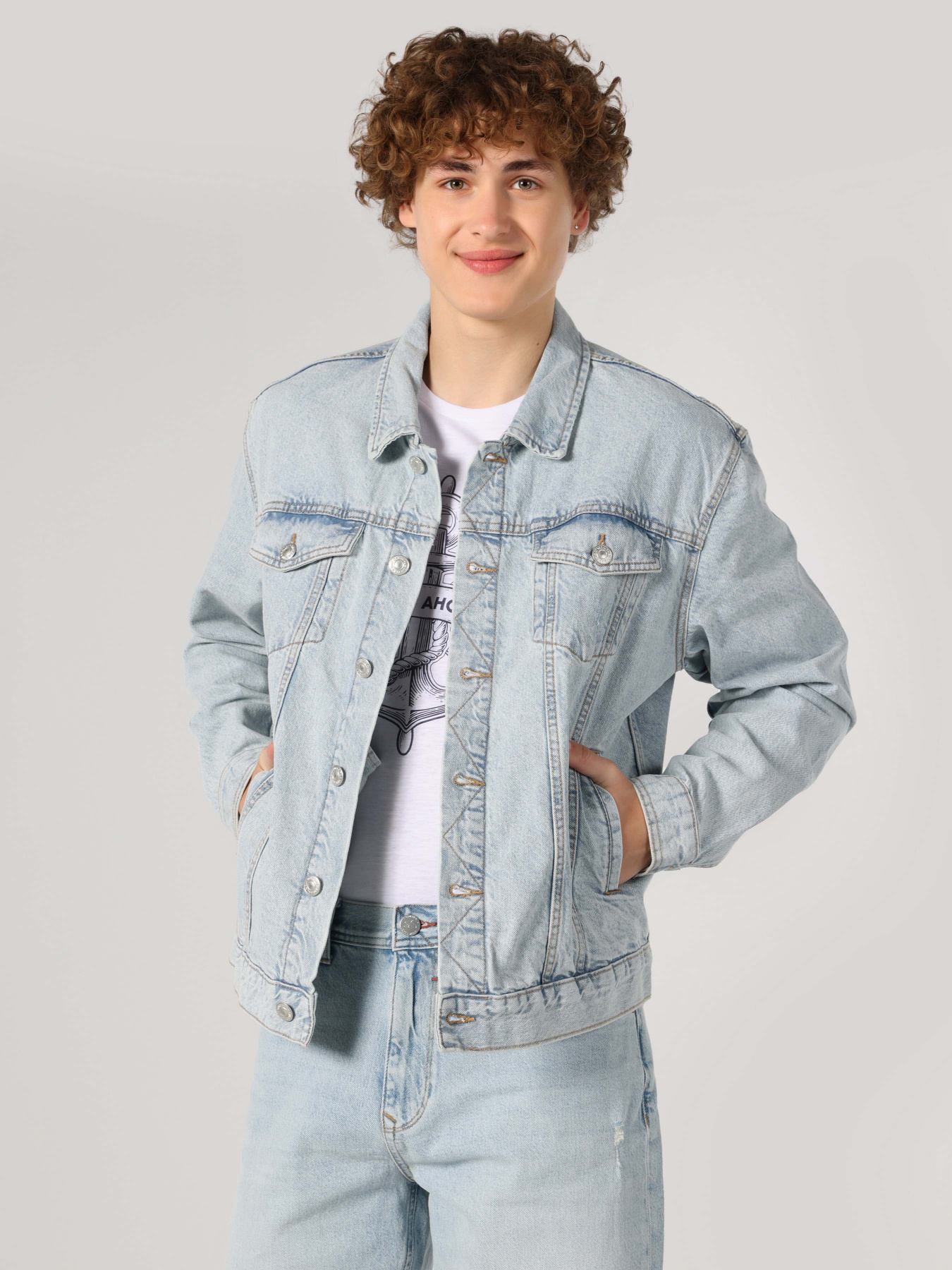 Джинсова куртка Colin’s модель CL1063606DN42612 Фото