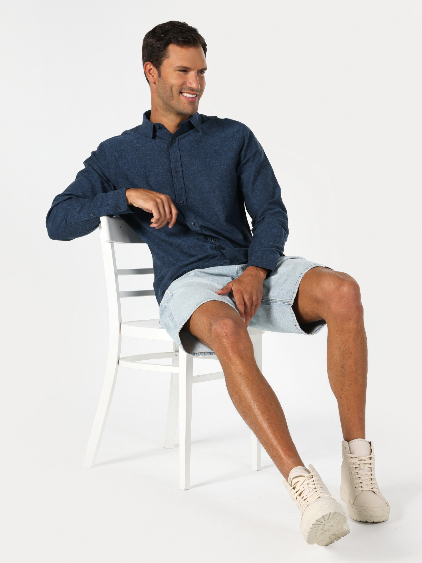 Сорочка повсякденна Colin’s модель CL1063686NAV Фото