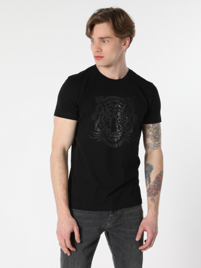 Футболка Colin’s модель CL1063694BLK - фото