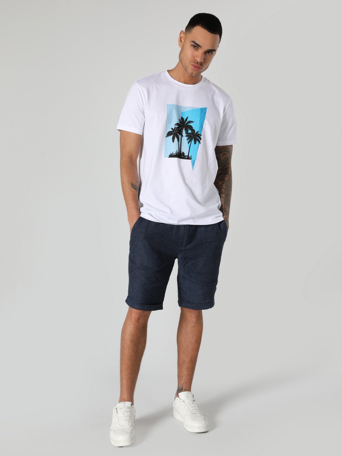 Футболка Colin’s модель CL1063695WHT Фото