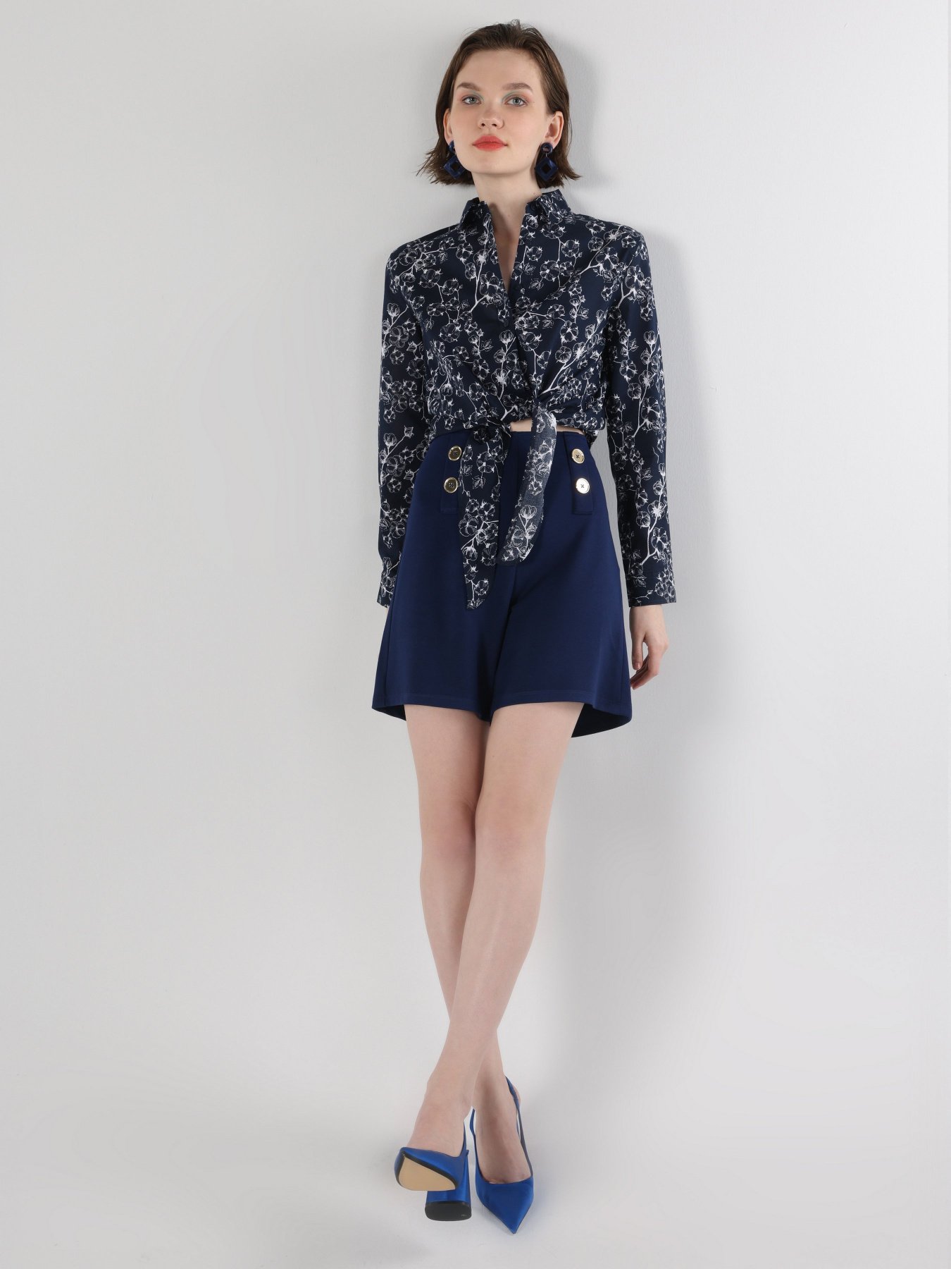 Рубашка повседневная Colin’s модель CL1063862NAV Фото