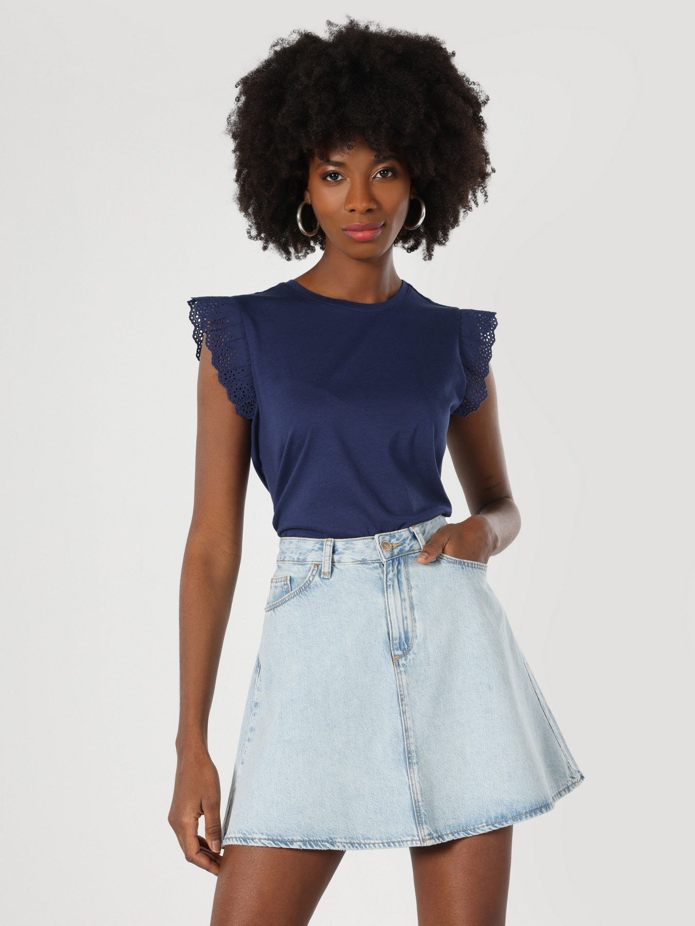 Футболка Colin’s модель CL1063980NAV Фото