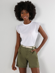 Футболка Colin’s модель CL1063980WHT Фото