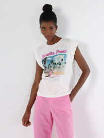 Футболка Colin’s модель CL1063992WHT Фото