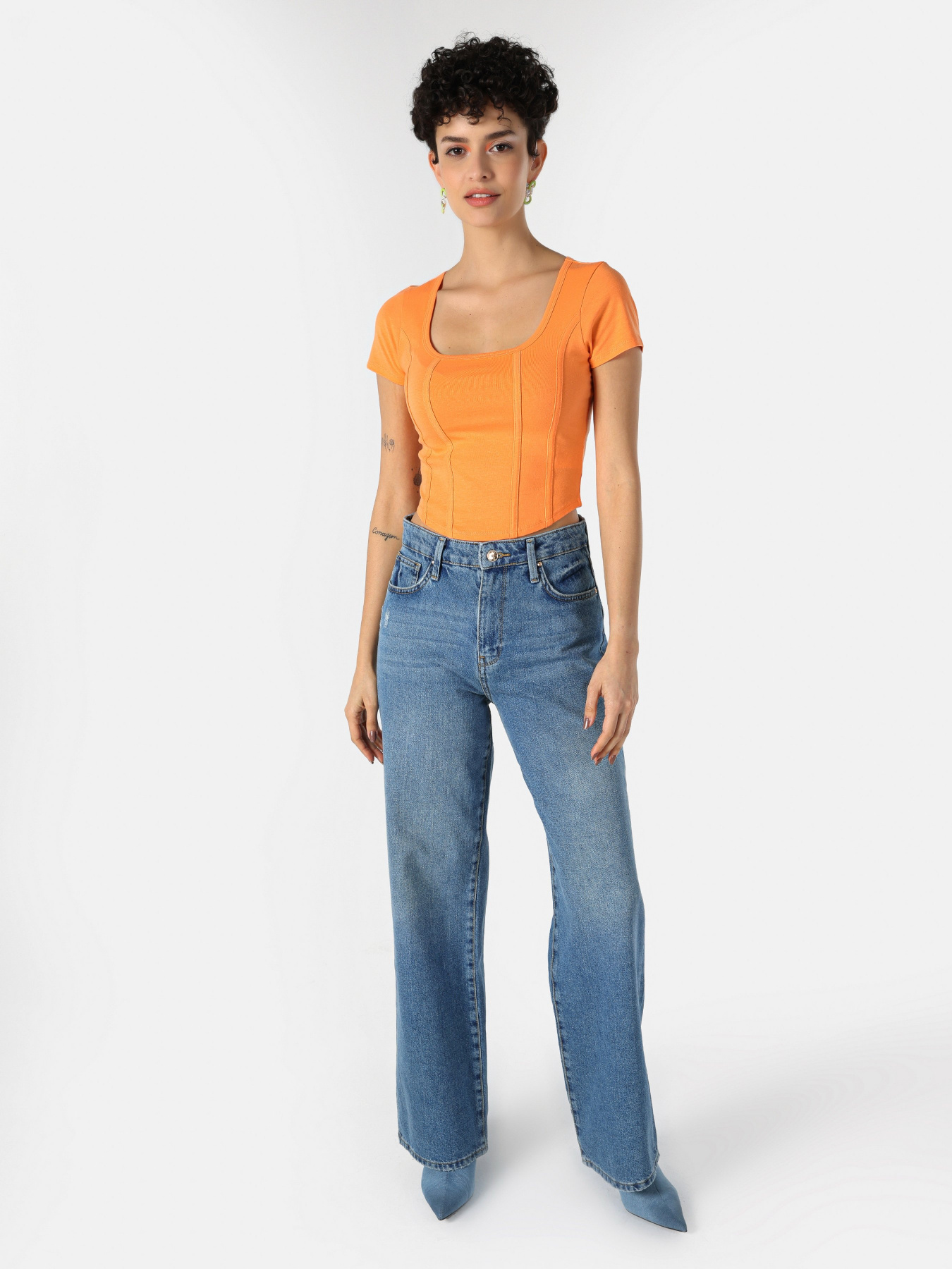 Футболка Colin’s модель CL1064014ORA Фото