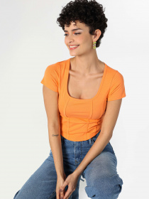 Футболка Colin’s модель CL1064014ORA Фото